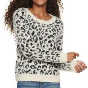 Leopard print sweater - size S